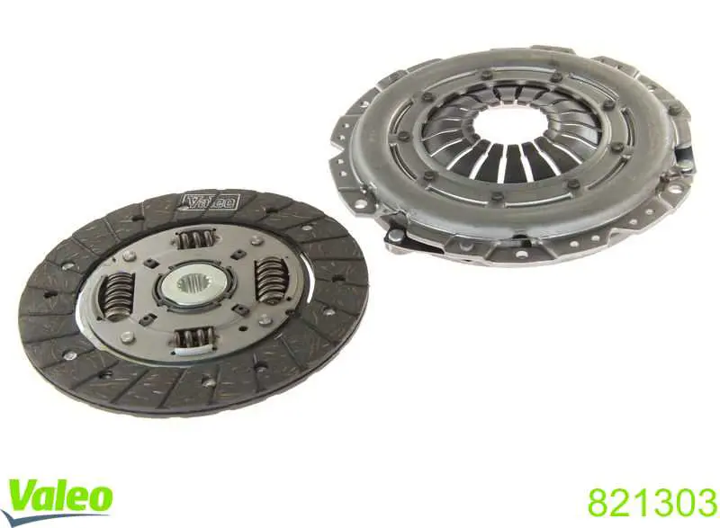 Compre 821303 VALEO Kit de embraiagem (3 peças)