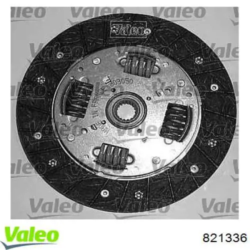 Kit de embraiagem (3 peças) 821336 VALEO