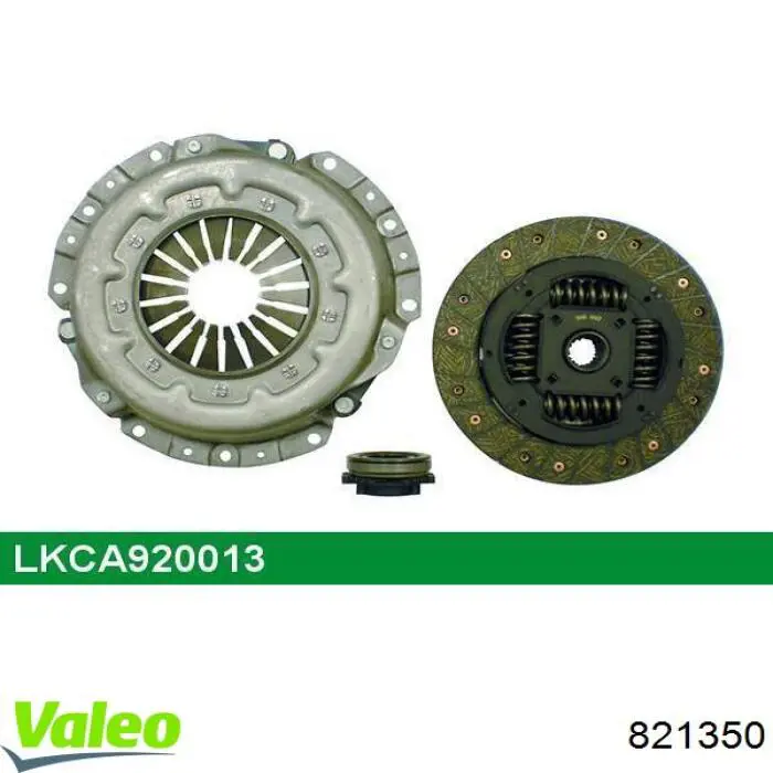 Compre 821350 VALEO Kit de embraiagem (3 peças)
