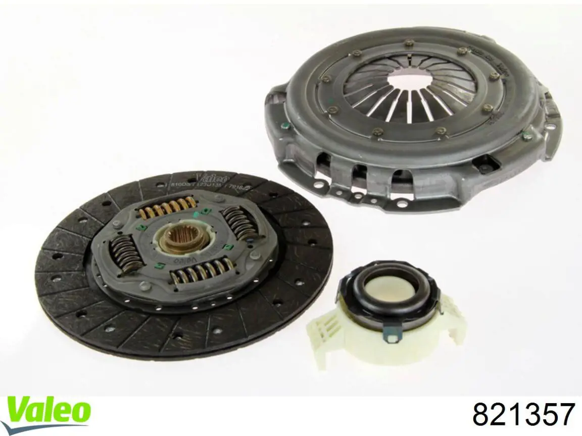 Compre 821357 VALEO Kit de embraiagem (3 peças)