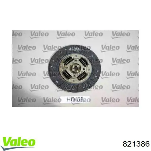 Kit de embraiagem (3 peças) VALEO 821386 preço, a partir de 220,74 USD