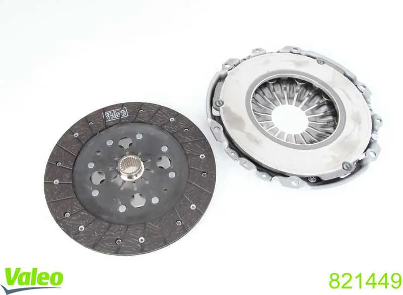 Compre 821449 VALEO Kit de embraiagem (3 peças)