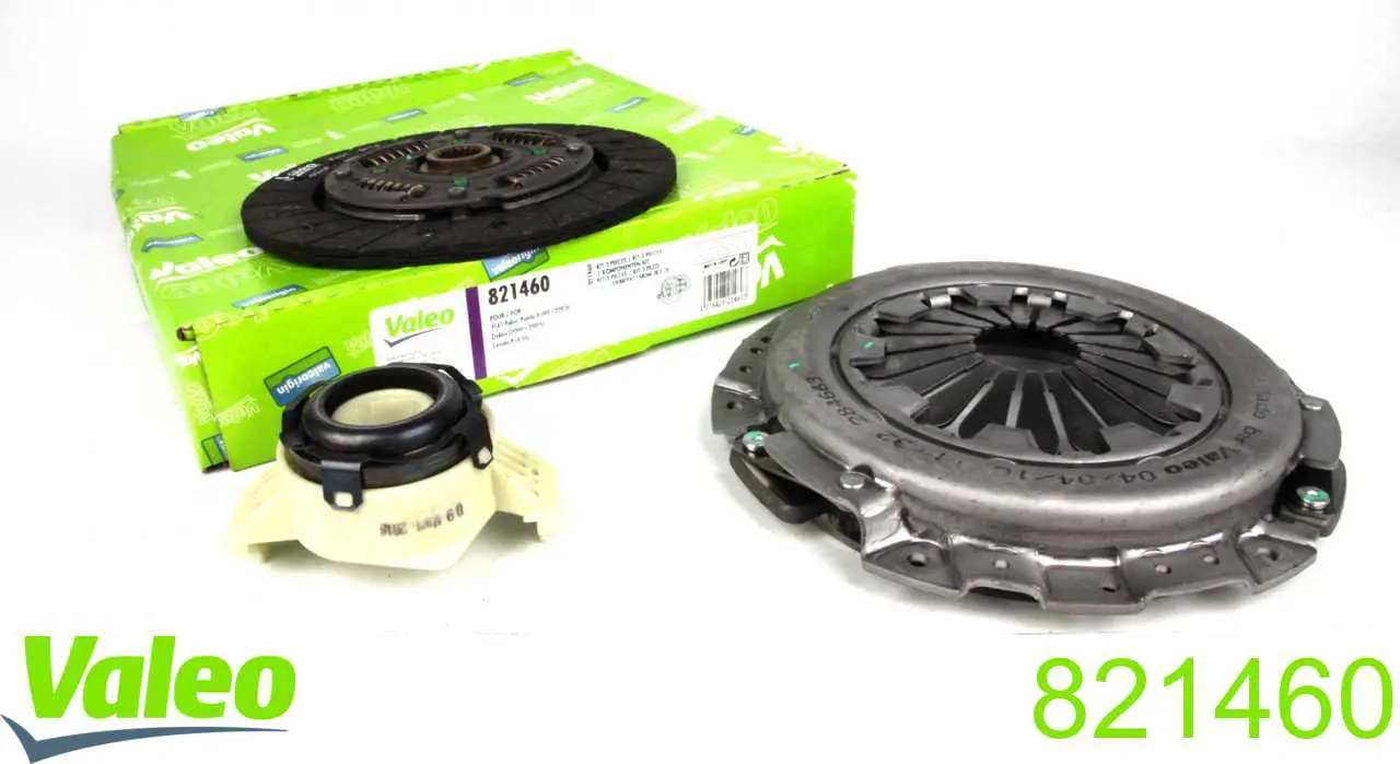 Compre 821460 VALEO Kit de embraiagem (3 peças)