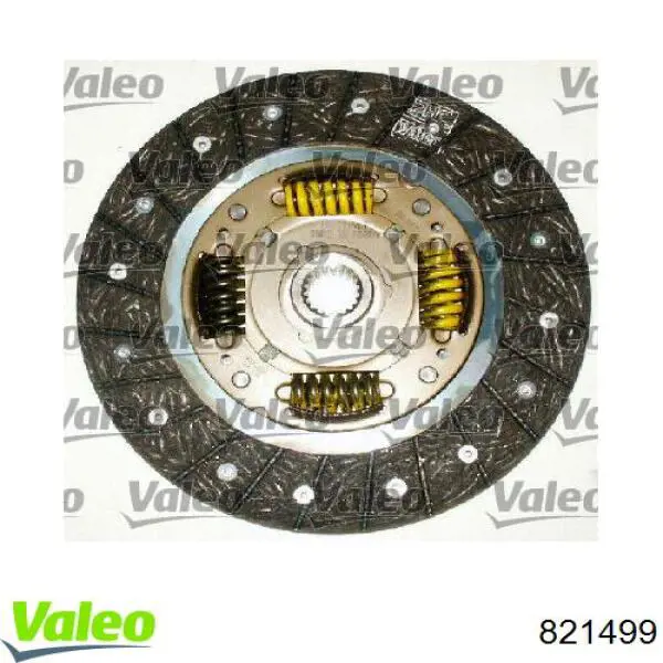 Kit de embraiagem (3 peças) 821499 VALEO