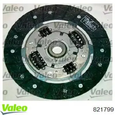 Kit de embraiagem (3 peças) 821799 VALEO