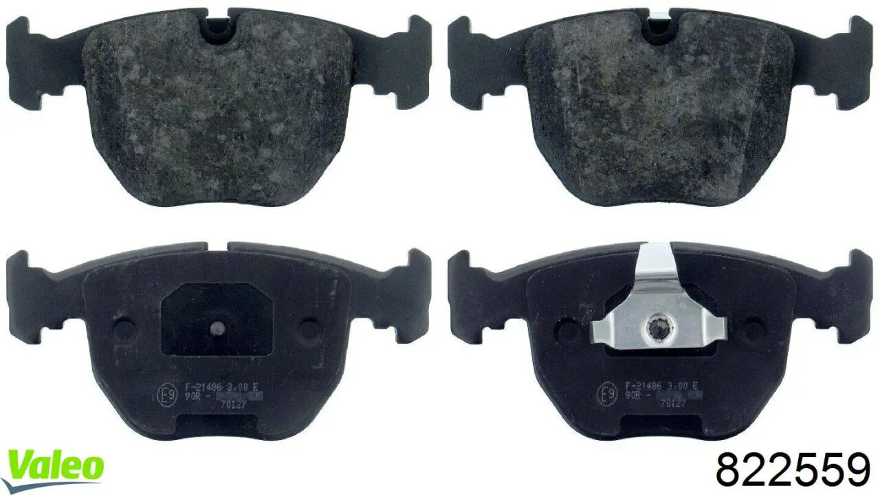 Radiador de aparelho de ar condicionado 822559 VALEO
