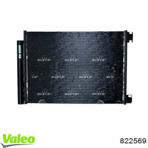 Radiador de aparelho de ar condicionado VALEO 822569 preço, a partir de 125,87 USD