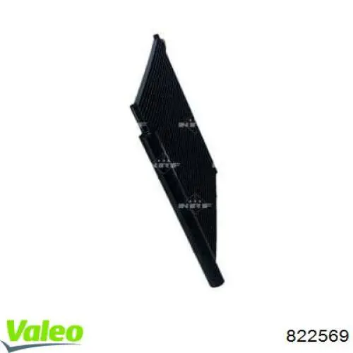 822569 VALEO Radiador de aparelho de ar condicionado