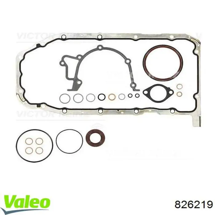 Kit de embraiagem (3 peças) 826219 VALEO