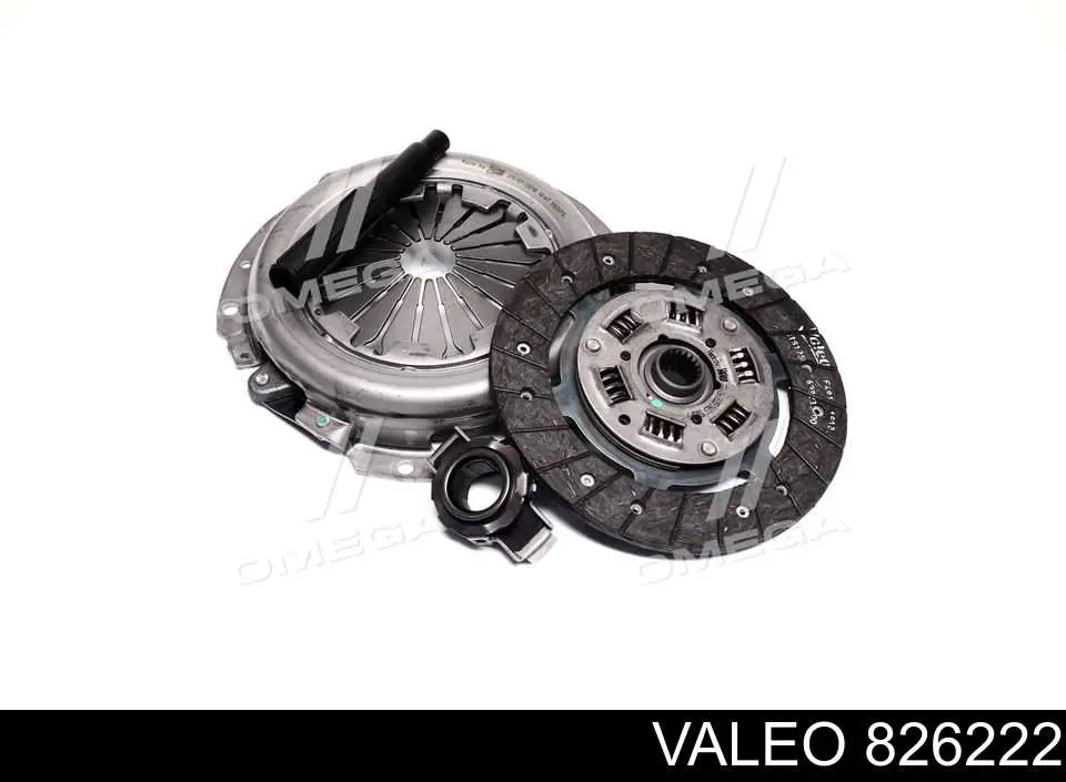Kit de embraiagem (3 peças) 826222 VALEO