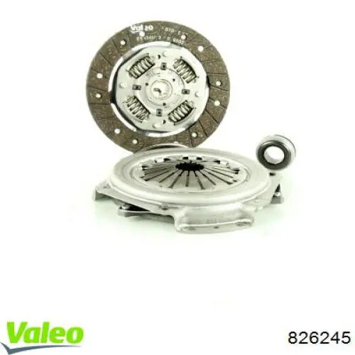 Kit de embraiagem (3 peças) 826245 VALEO