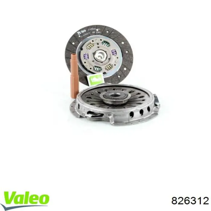 Compre 826312 VALEO Kit de embraiagem (3 peças)