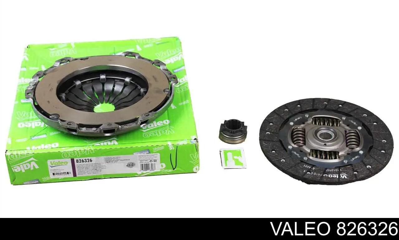 Compre 826326 VALEO Kit de embraiagem (3 peças)