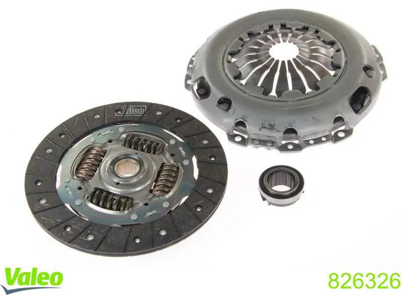 Kit de embraiagem (3 peças) 826326 VALEO