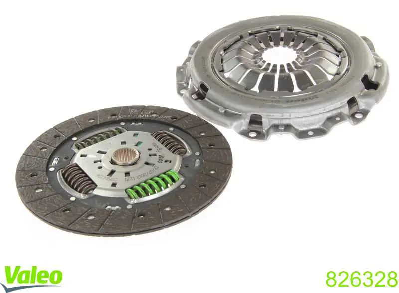Compre 826328 VALEO Kit de embraiagem (3 peças)