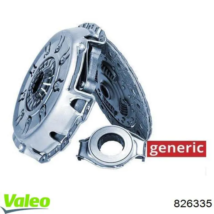 Kit de embraiagem (3 peças) 826335 VALEO