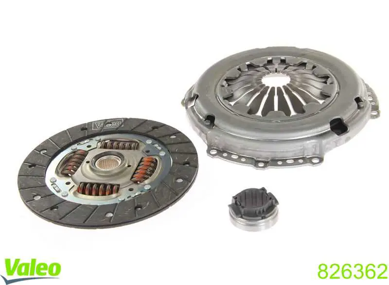 Compre 826362 VALEO Kit de embraiagem (3 peças)