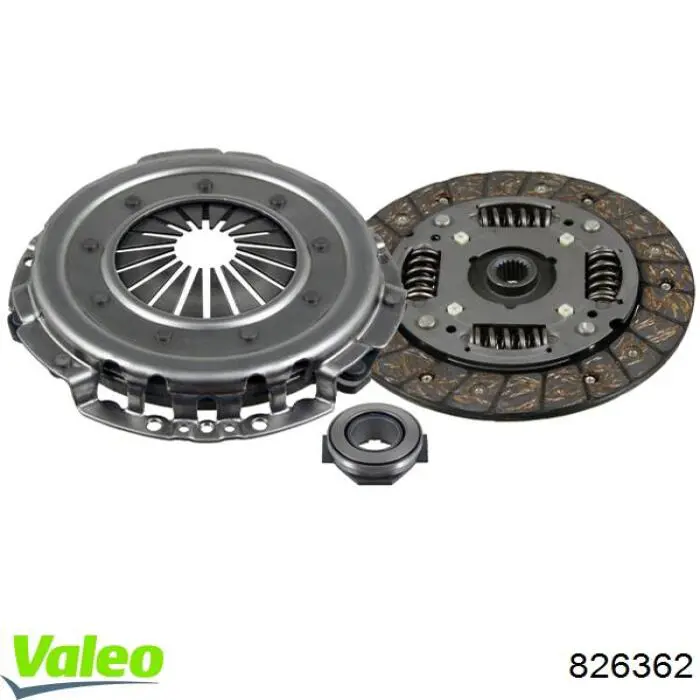 Kit de embraiagem (3 peças) 826362 VALEO