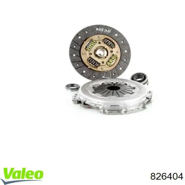 Kit de embraiagem (3 peças) 826404 VALEO