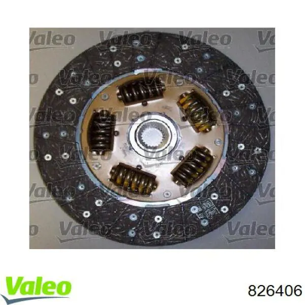 Kit de embraiagem (3 peças) 826406 VALEO