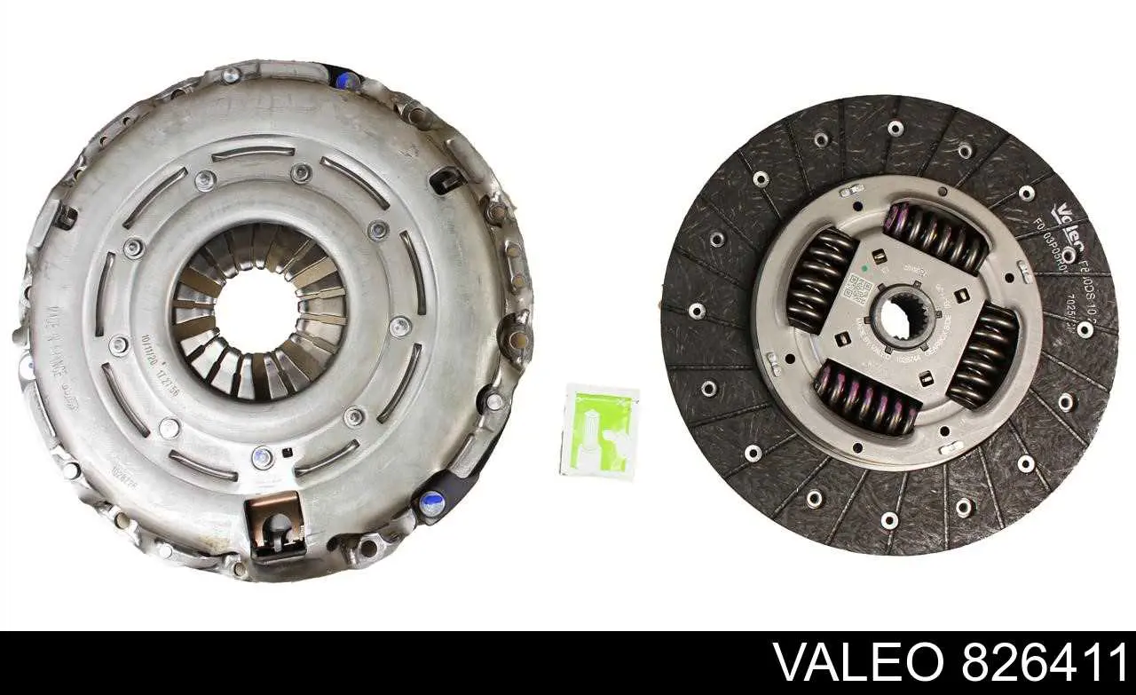 826411 VALEO Kit de embraiagem (3 peças)