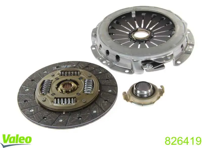 Compre 826419 VALEO Kit de embraiagem (3 peças)