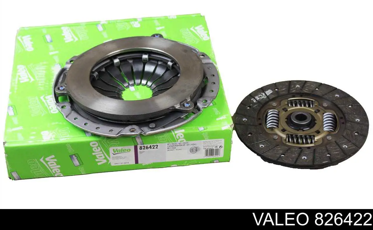 826422 VALEO Kit de embraiagem (3 peças)