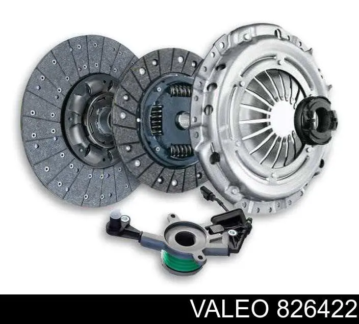 Kit de embraiagem (3 peças) VALEO 826422 preço, a partir de 152,70 USD