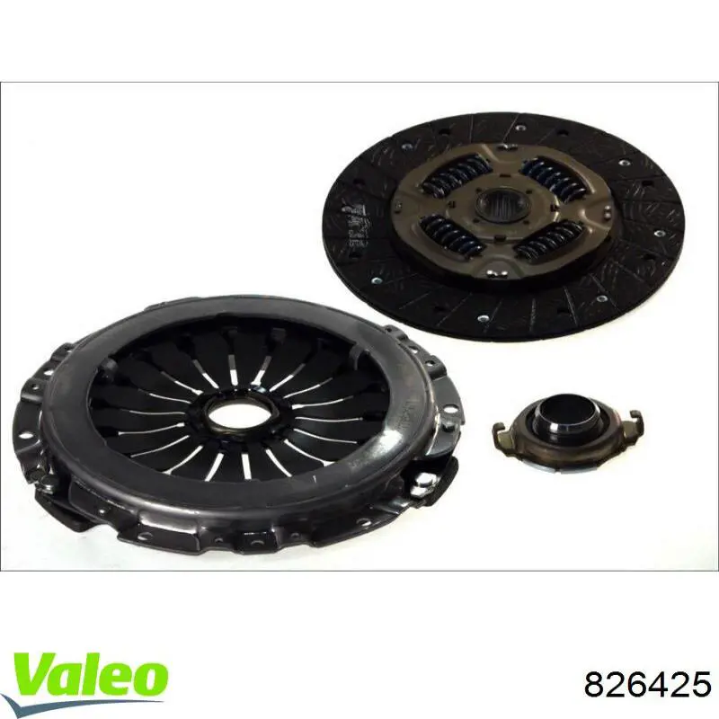 Kit de embraiagem (3 peças) 826425 VALEO
