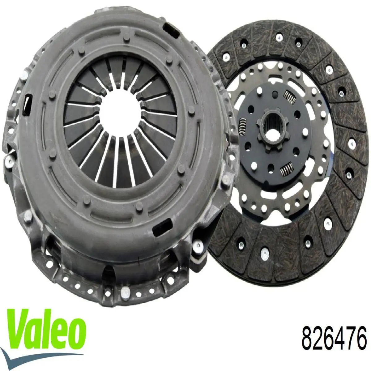 826476 VALEO Kit de embraiagem (3 peças)