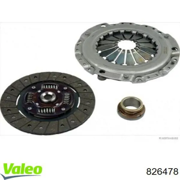 Kit de embraiagem (3 peças) 826478 VALEO
