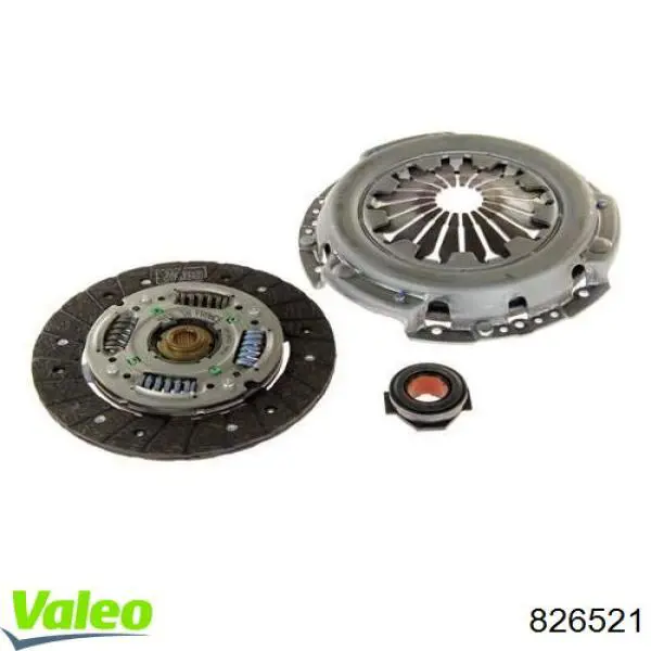Compre 826521 VALEO Kit de embraiagem (3 peças)