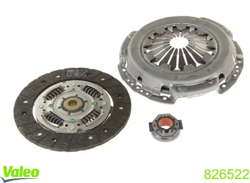 Compre 826522 VALEO Kit de embraiagem (3 peças)