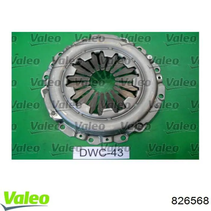 Kit de embraiagem (3 peças) 826568 VALEO