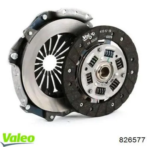 Kit de embraiagem (3 peças) 826577 VALEO