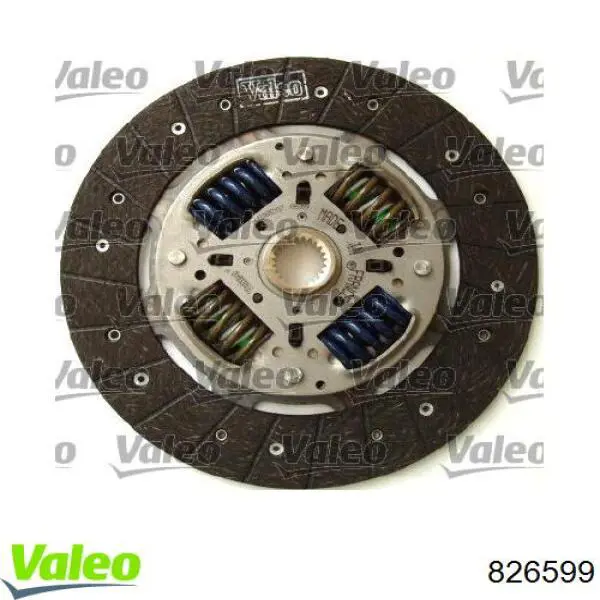 Kit de embraiagem (3 peças) 826599 VALEO