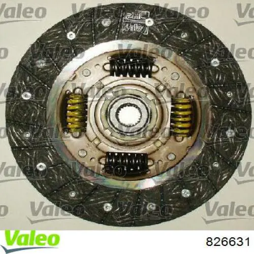 Kit de embraiagem (3 peças) 826631 VALEO