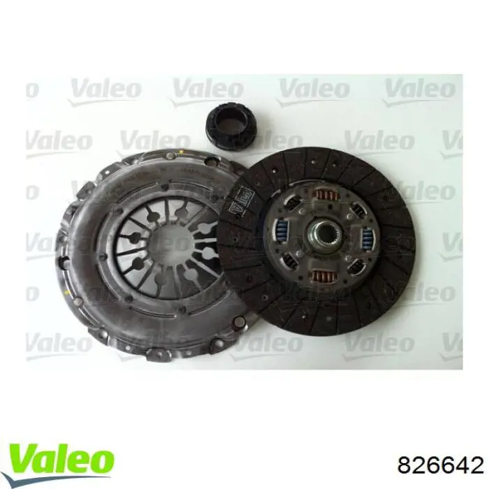 Kit de embraiagem (3 peças) 826642 VALEO