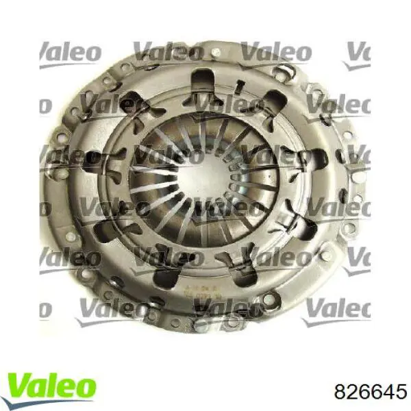 Kit de embraiagem (3 peças) 826645 VALEO