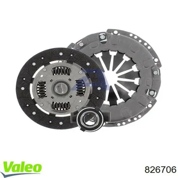 Compre 826706 VALEO Kit de embraiagem (3 peças)