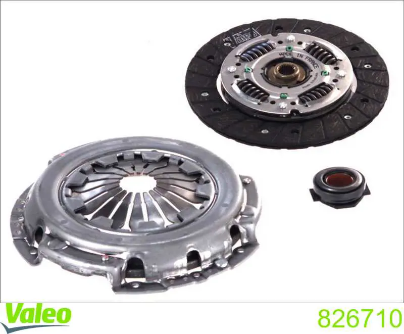 Compre 826710 VALEO Kit de embraiagem (3 peças)