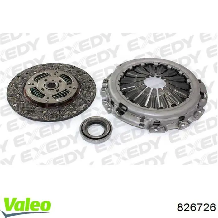 Kit de embraiagem (3 peças) 826726 VALEO