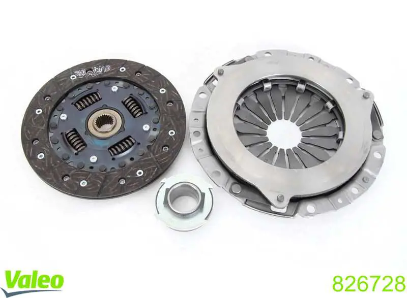 Compre 826728 VALEO Kit de embraiagem (3 peças)