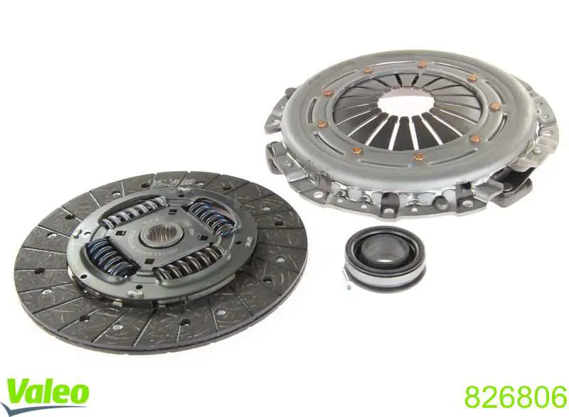 Kit de embraiagem (3 peças) VALEO 826806 preço, a partir de 198,37 USD