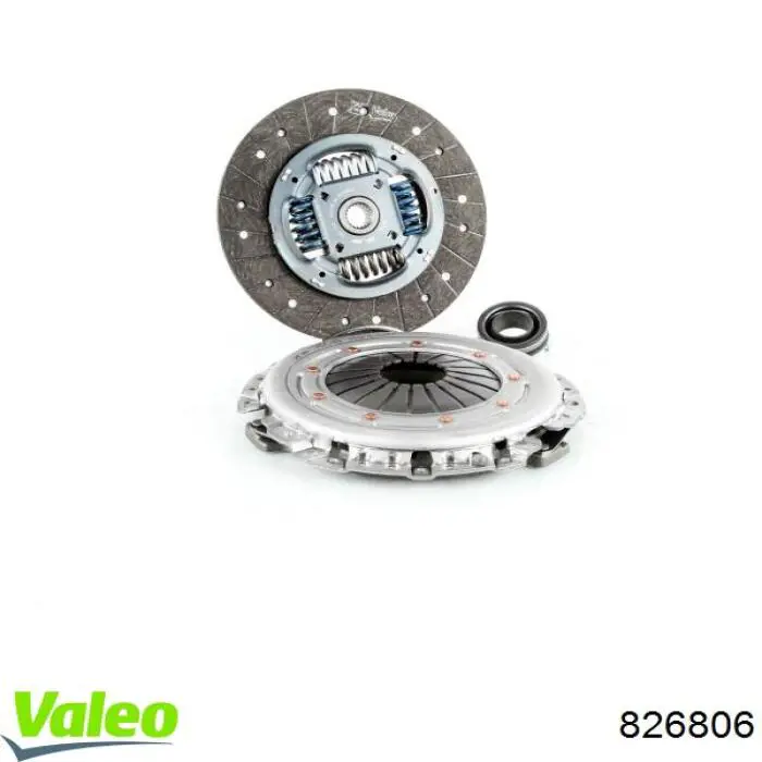 Kit de embraiagem (3 peças) 826806 VALEO