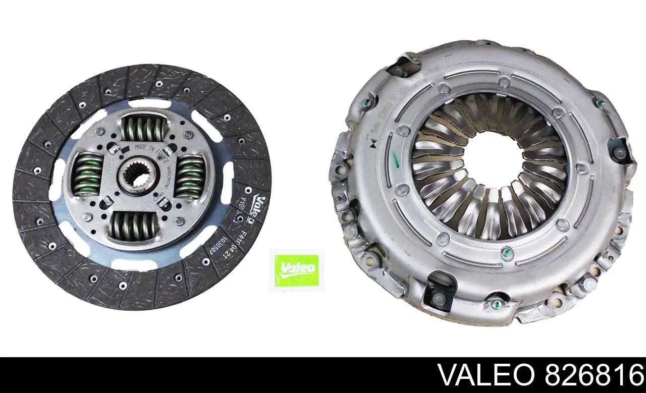 Compre 826816 VALEO Kit de embraiagem (3 peças)