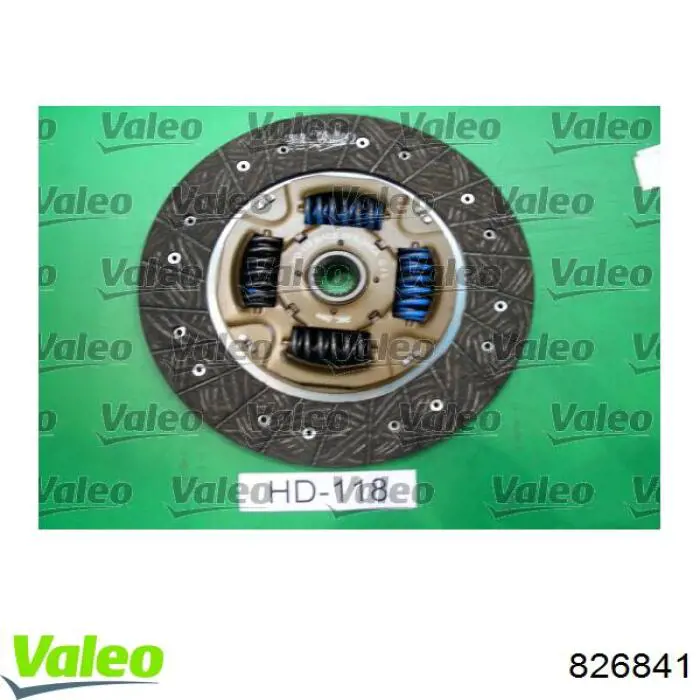 826841 VALEO Kit de embraiagem (3 peças)