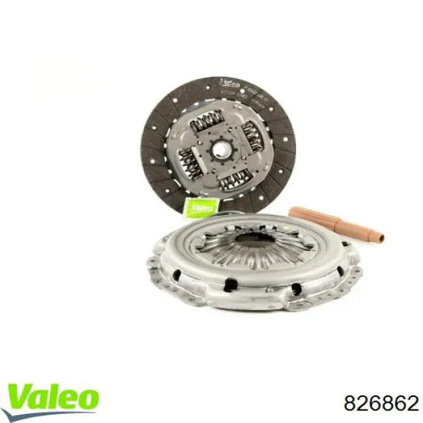 Kit de embraiagem (3 peças) VALEO 826862 preço, a partir de 289,59 USD