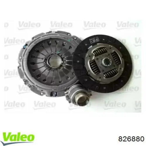 Compre 826880 VALEO Kit de embraiagem (3 peças)