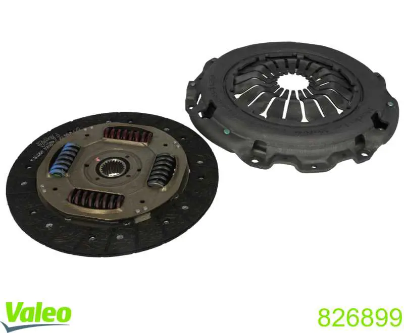 Kit de embraiagem (3 peças) VALEO 826899 preço, a partir de 38,14 USD